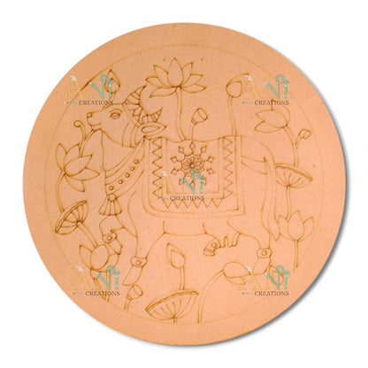 Cow 12 MDF Premarked