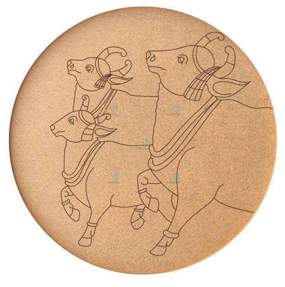 Cow 13 MDF Premarked