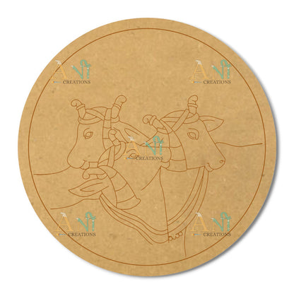 Cow 14 MDF Premarked