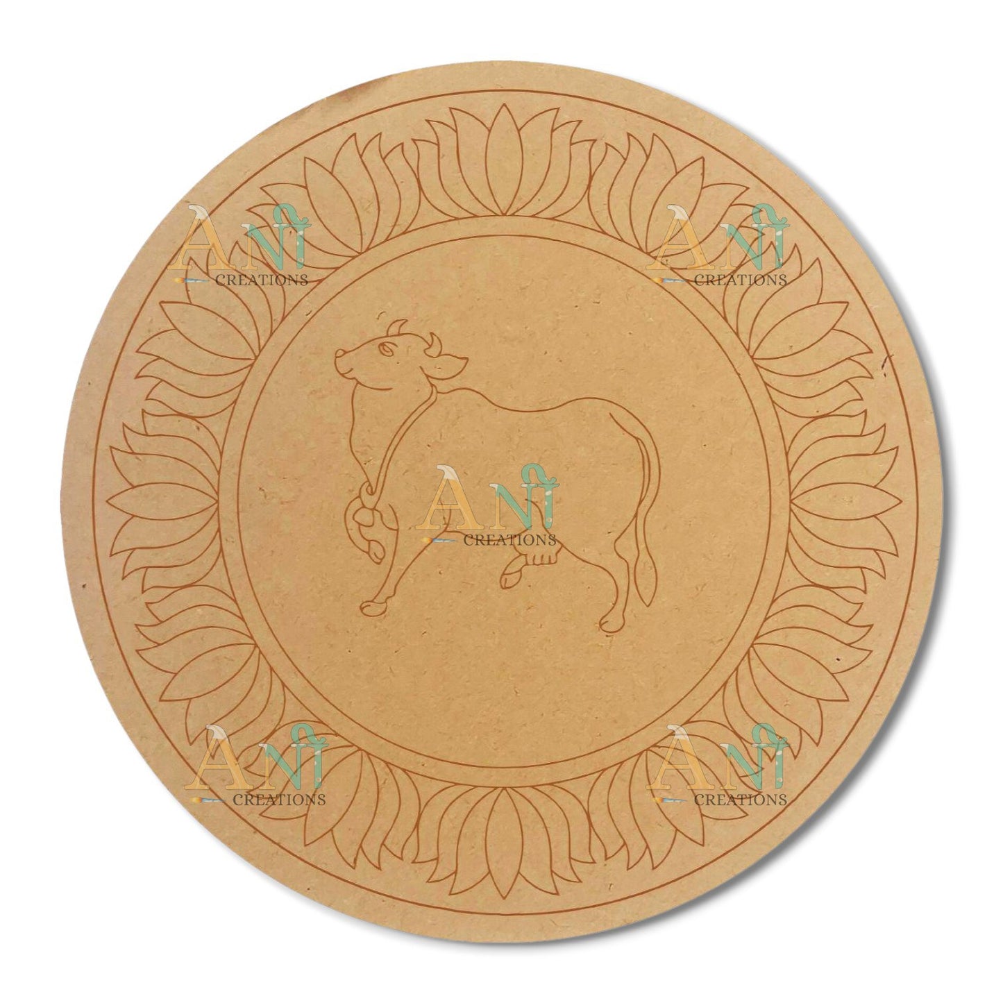 Cow 3 MDF Premarked