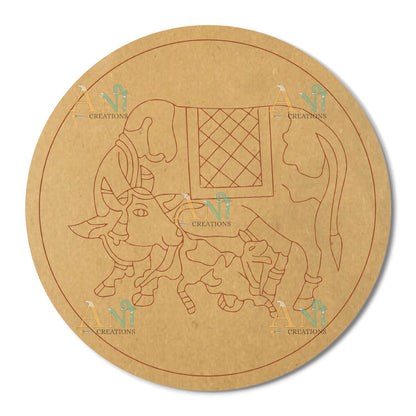 Cow 4 MDF Premarked