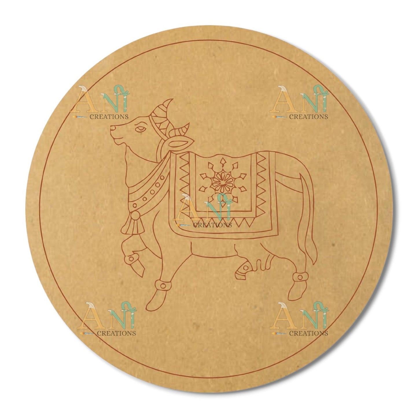 Cow 5 MDF Premarked