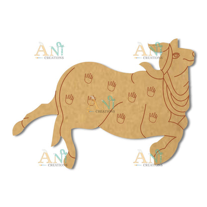 Cow cutout  3 MDF Cutout