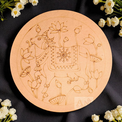 Cow 12 MDF Premarked