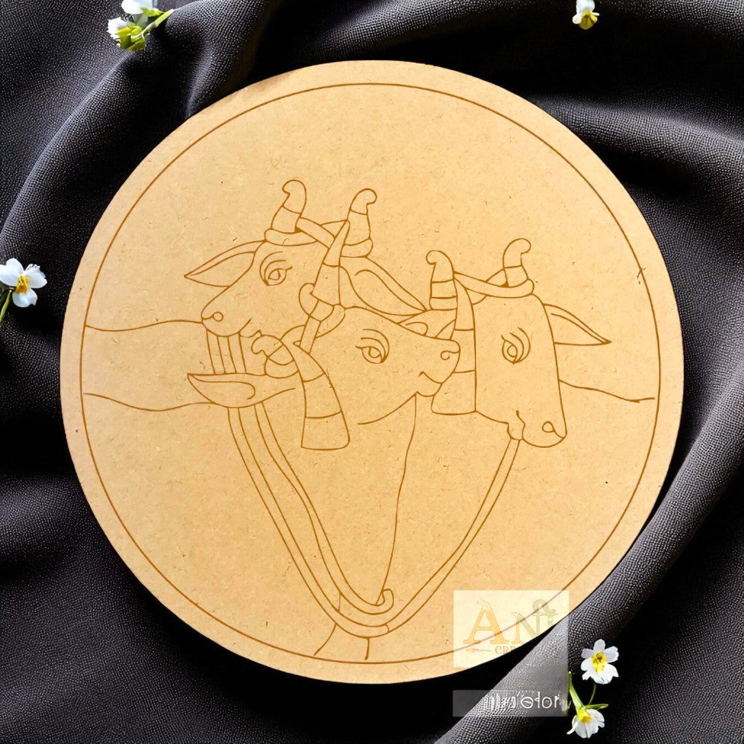 Cow 14 MDF Premarked