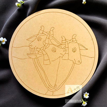 Cow 14 MDF Premarked