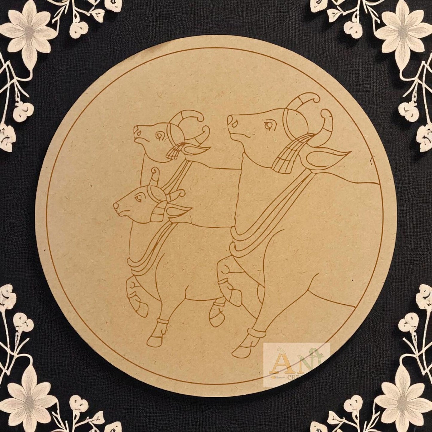 Cow 13 MDF Premarked