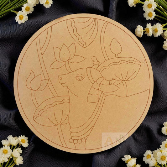 Cow 10 MDF Premarked