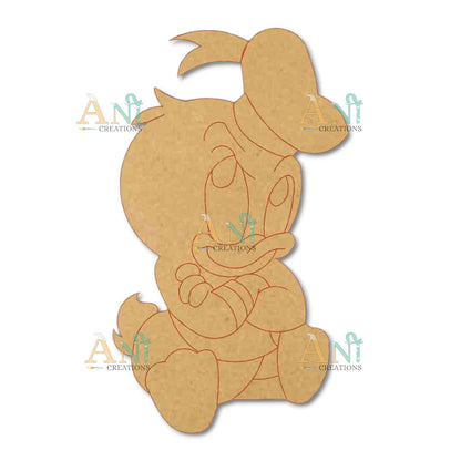donald duck 4 MDF Cutout