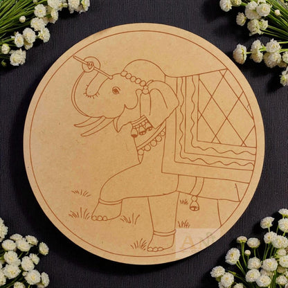 Elephant 1 MDF Premarked