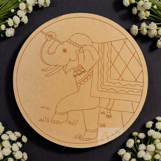 Elephant 1 MDF Premarked