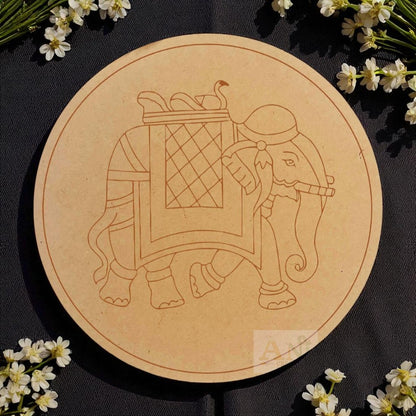 Elephant 2 MDF Premarked