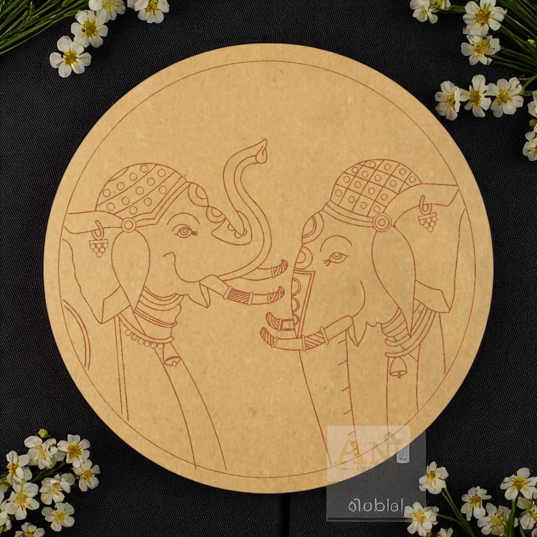 Elephant 4 MDF Premarked