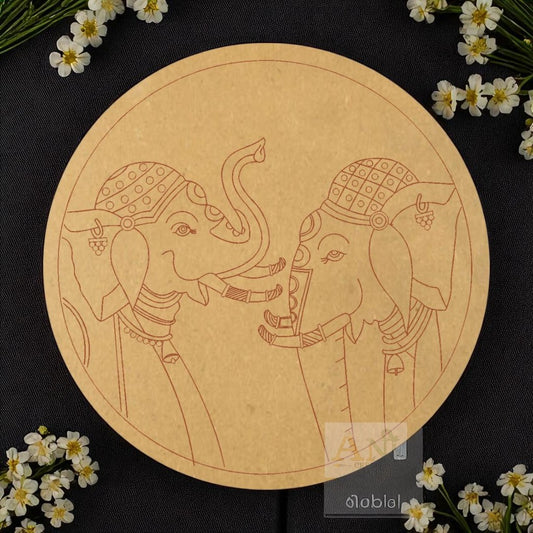 Elephant 4 MDF Premarked