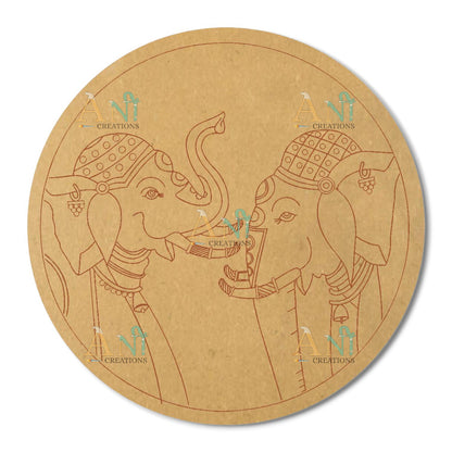 Elephant 4 MDF Premarked