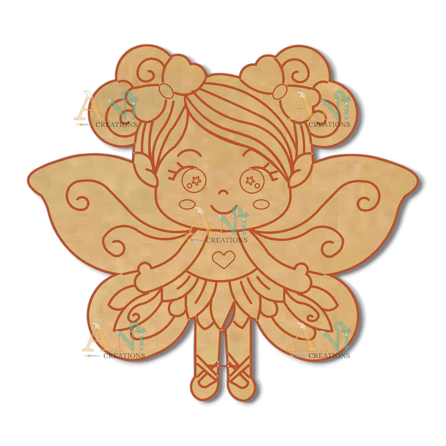 Fairy 01 MDF Cutout