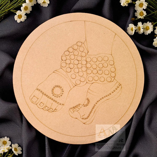 Feet 3 MDF Premarked