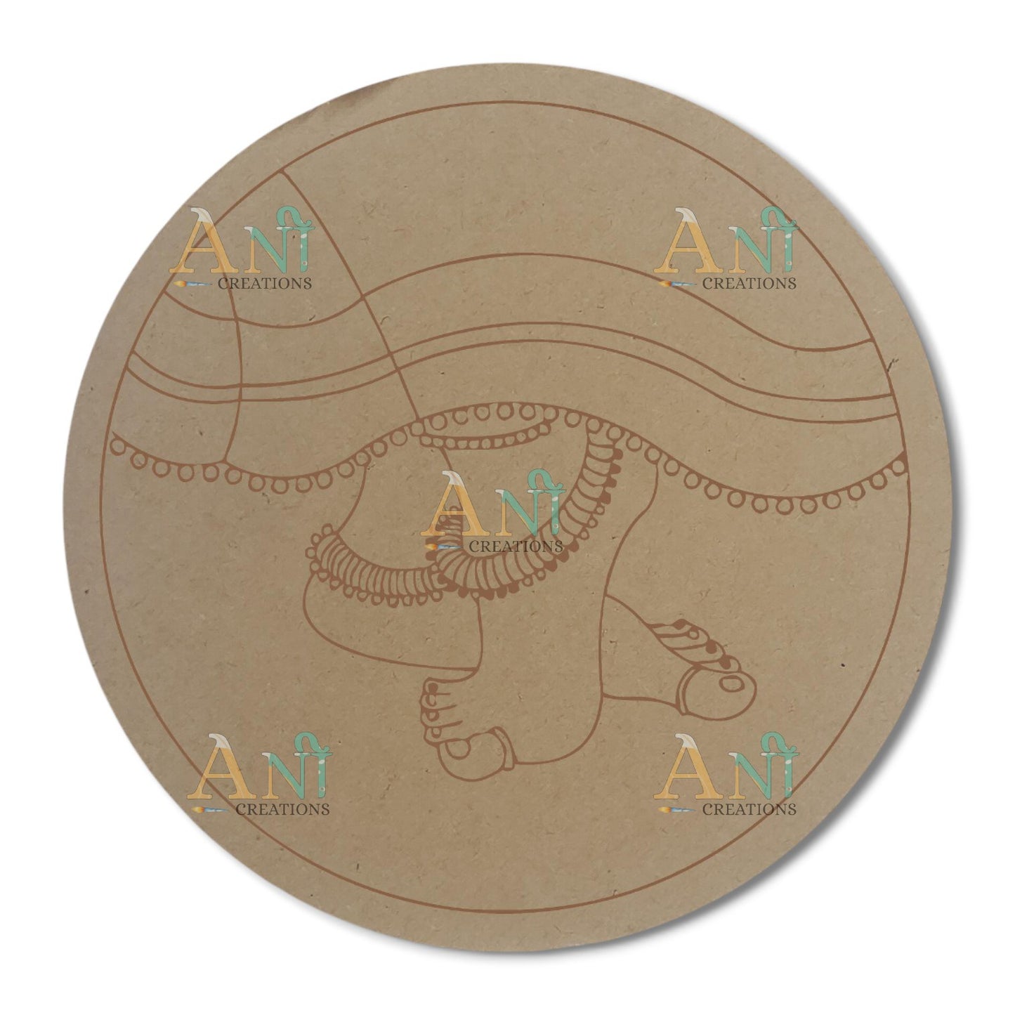 Feet 1 MDF Premarked