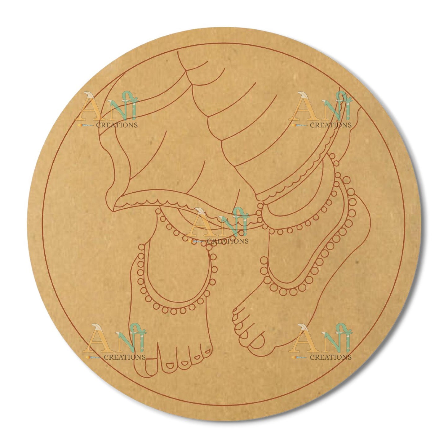 Feet 2 MDF Premarked