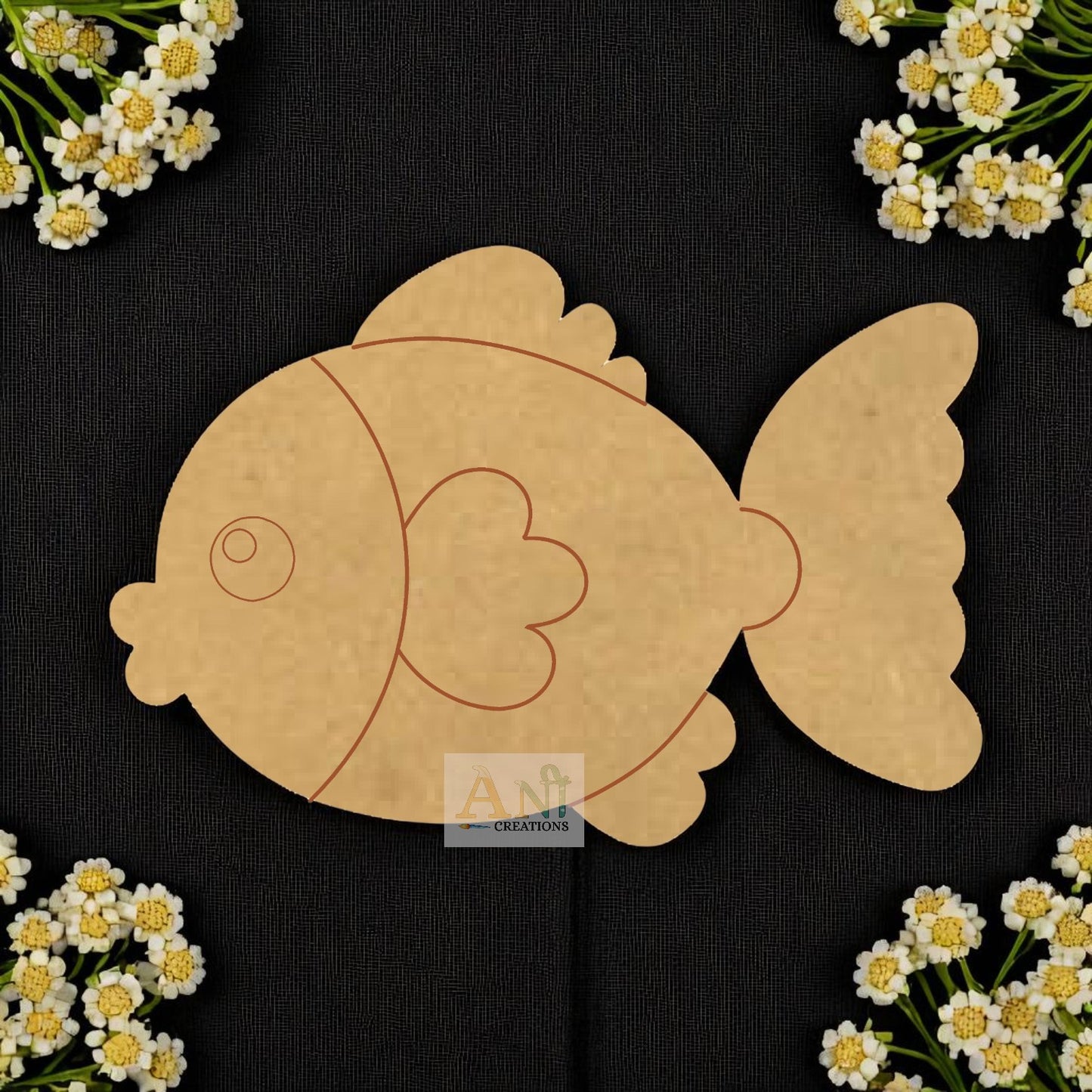 fish 2 MDF Cutout
