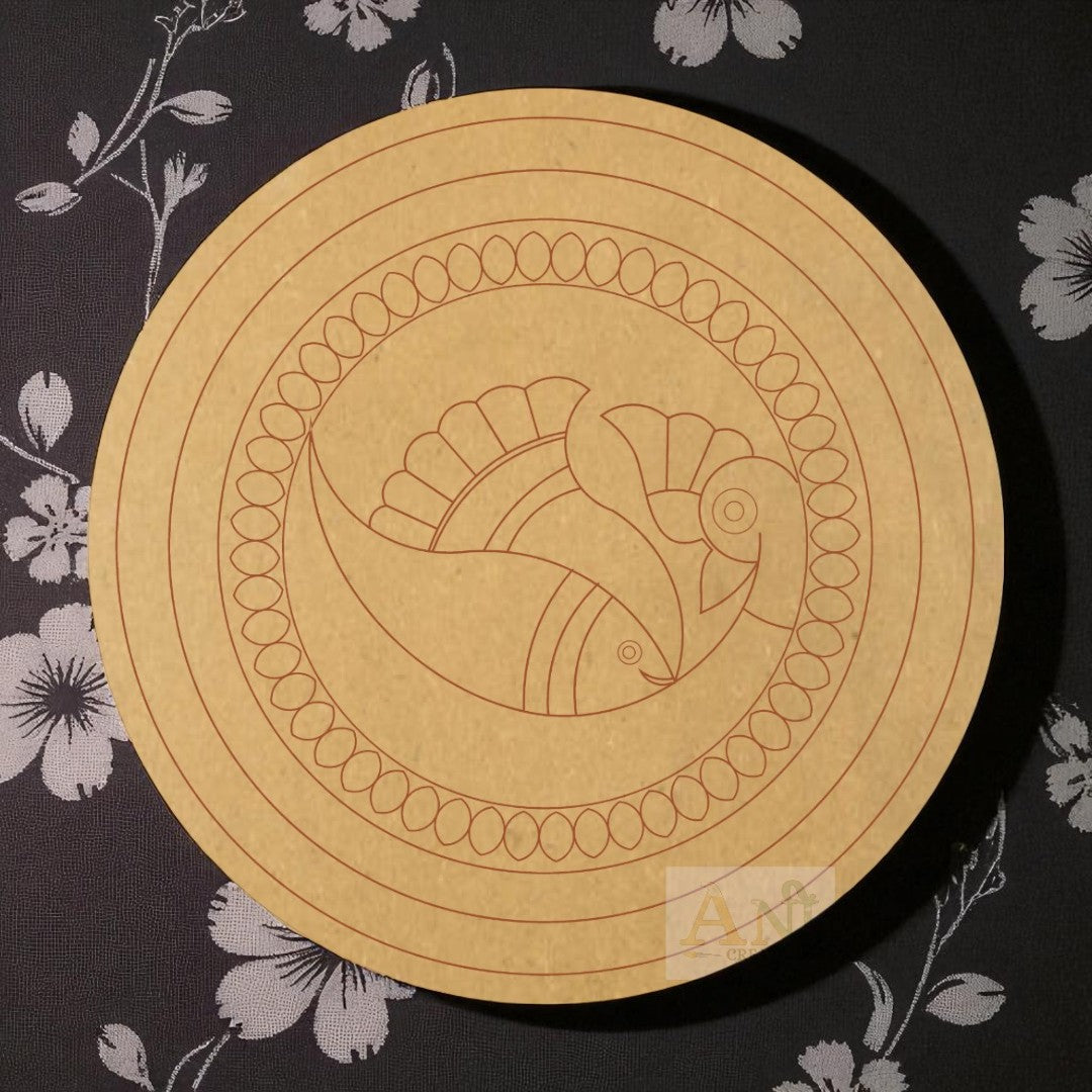 Fish 2 MDF Premarked