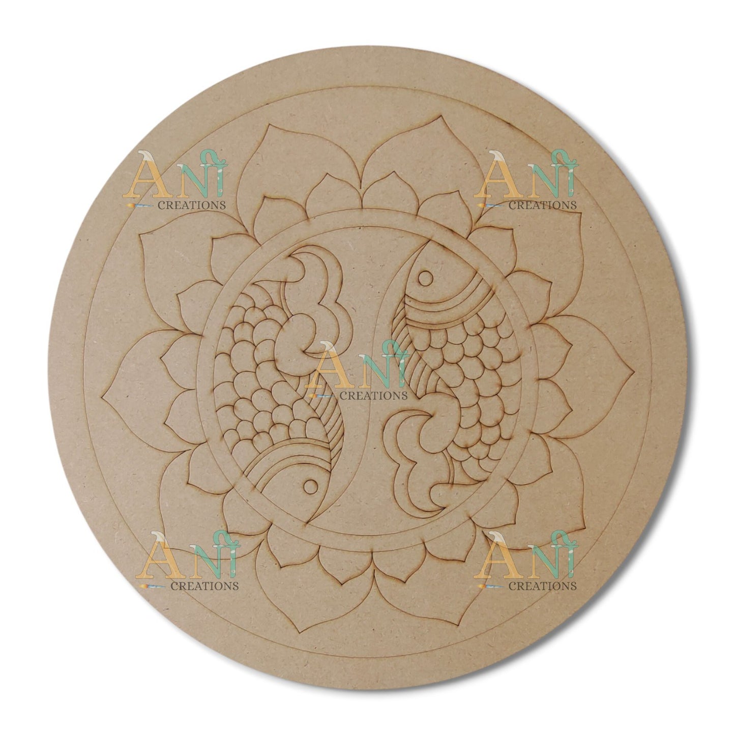 Fish 1 MDF Premarked