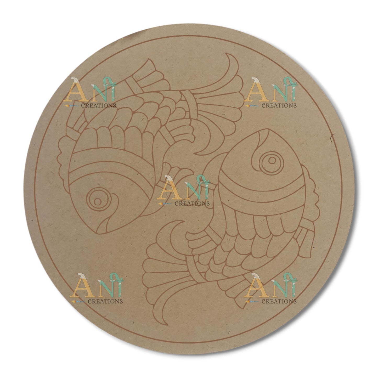 Fish 3 MDF Premarked