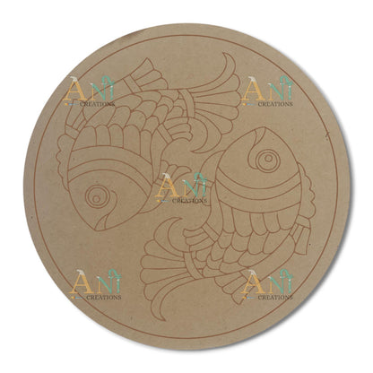Fish 3 MDF Premarked
