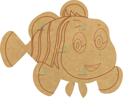fish 3 MDF Cutout