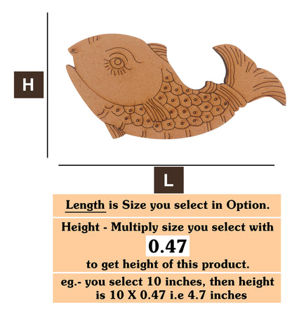 Fish 5 MDF Cutout