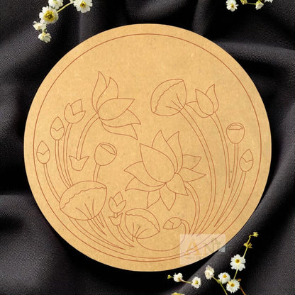 Floral 1 MDF Premarked