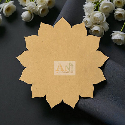 Floral Mandala Round MDF