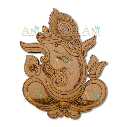 Ganesha 2 MDF Cutout