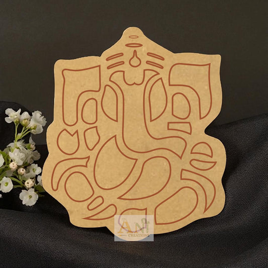 Ganesh ji MDF Cutout