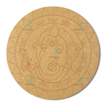 Ganpati ji 3 MDF Premarked