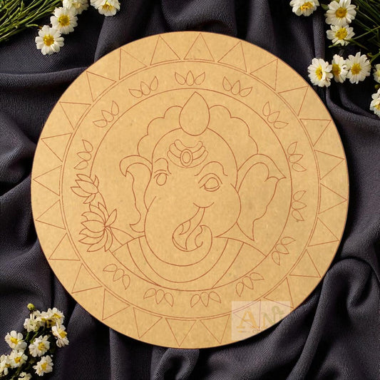 Ganpati ji 3 MDF Premarked