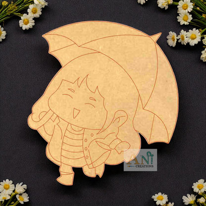 kids dancing 2  MDF Cutout