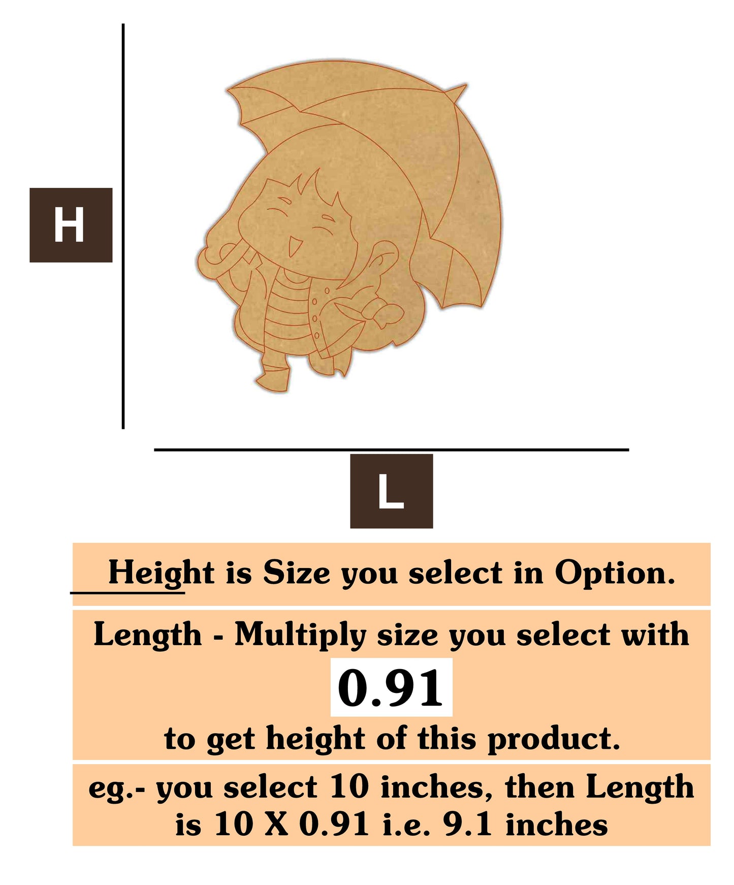 kids dancing 2  MDF Cutout