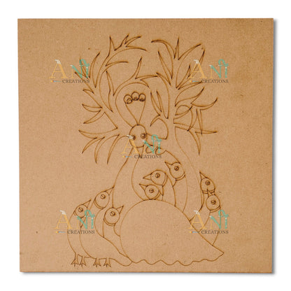 Gond art 2 MDF Premarked