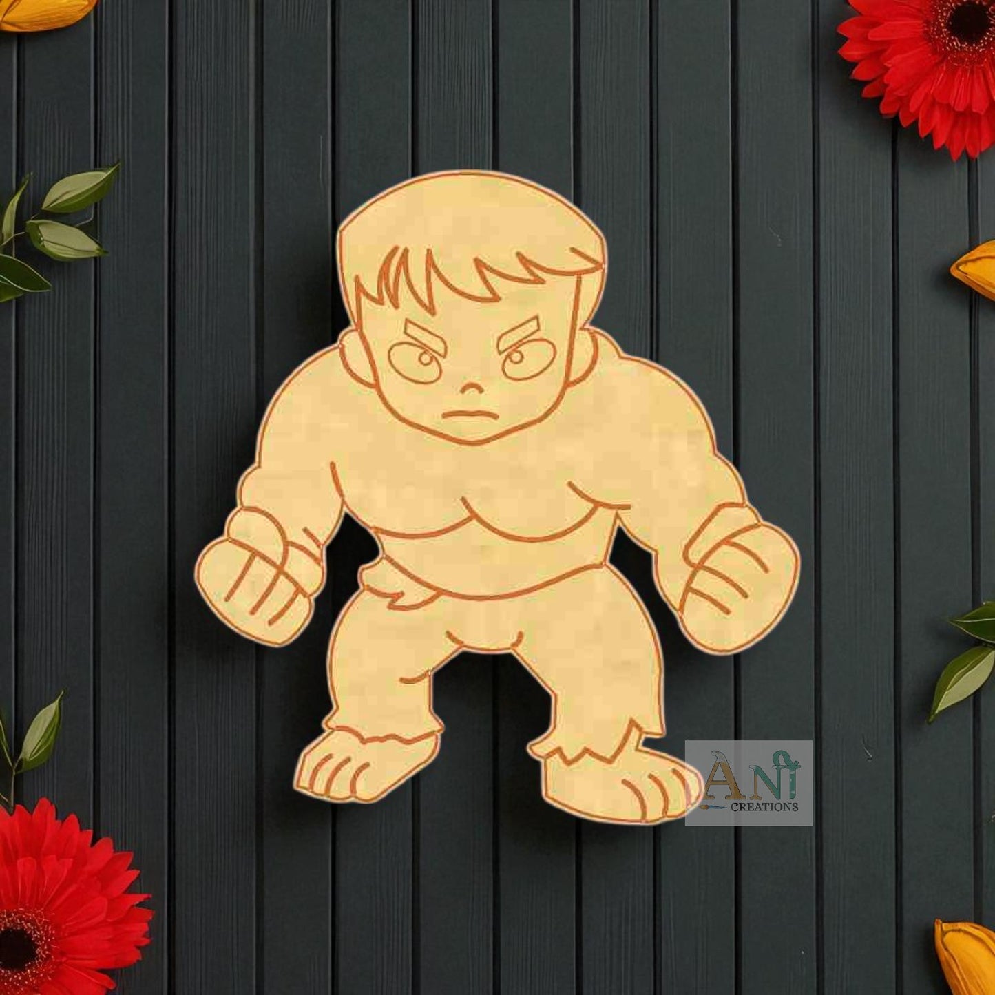 Hulk MDF Cutout