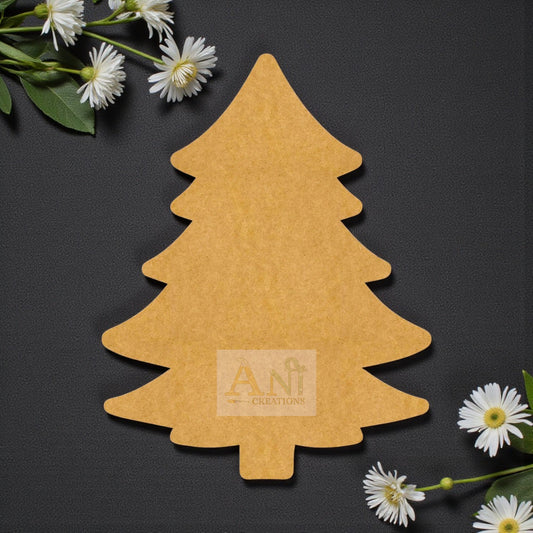 Christmas Tree Cutout MDF Design