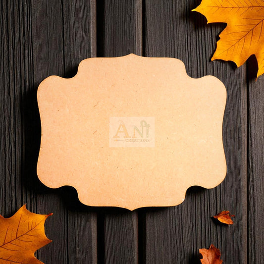 Name Plate Base 15 MDF Cutout