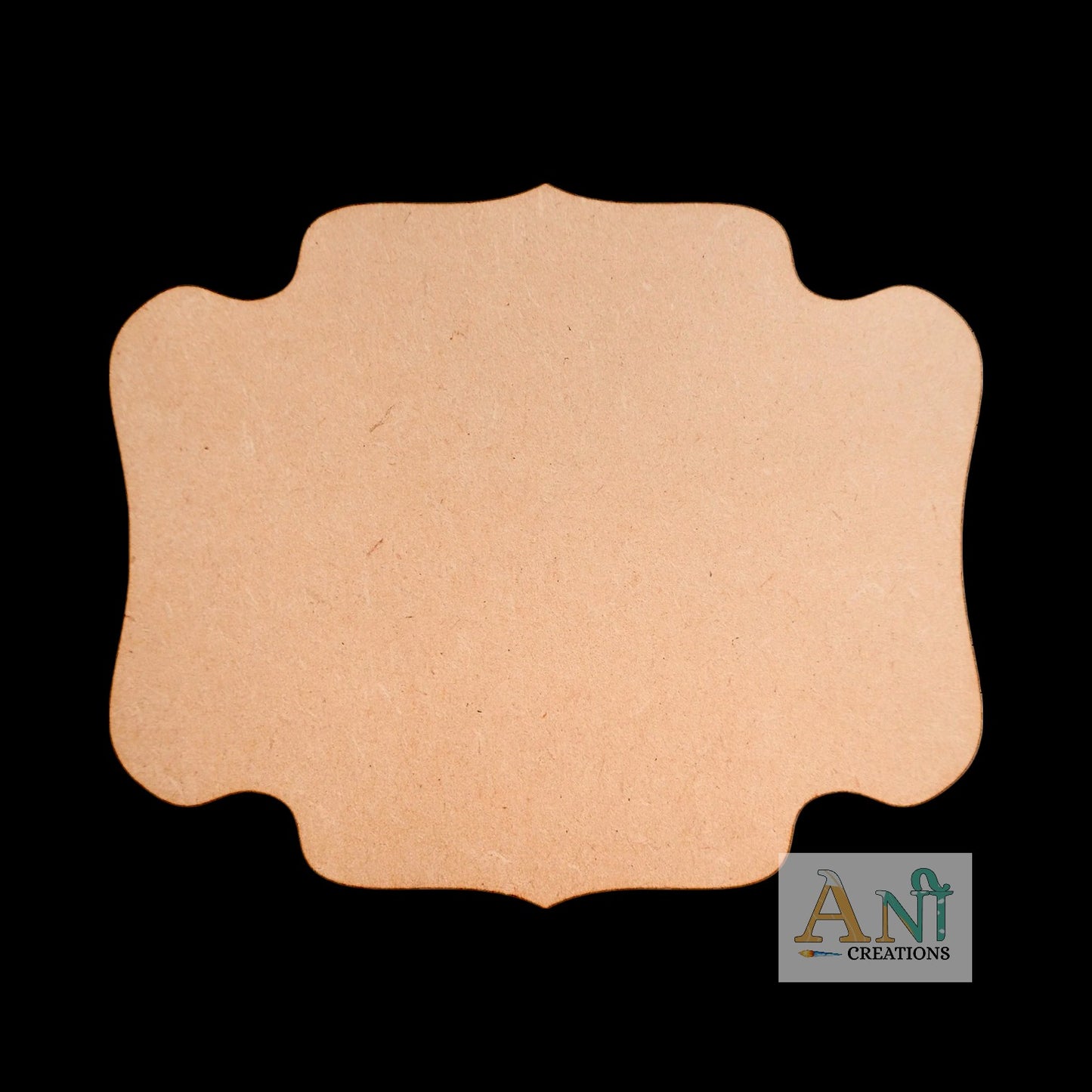 Name Plate Base 15 MDF Cutout