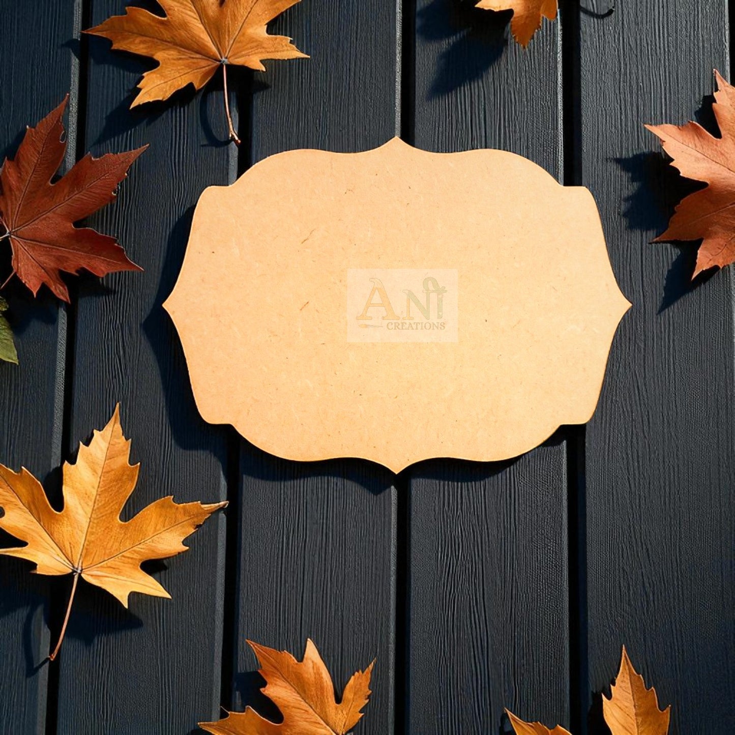 Name Plate Base 18 MDF Cutout