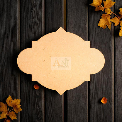 Name Plate Base 21 MDF Cutout