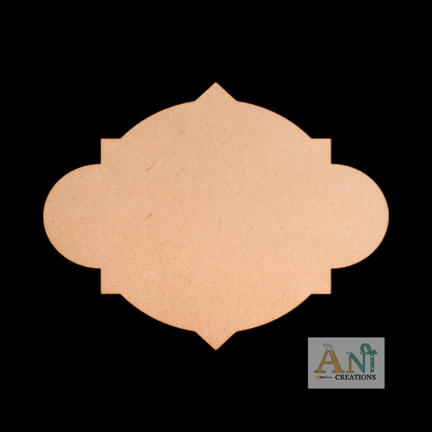 Name Plate Base 21 MDF Cutout