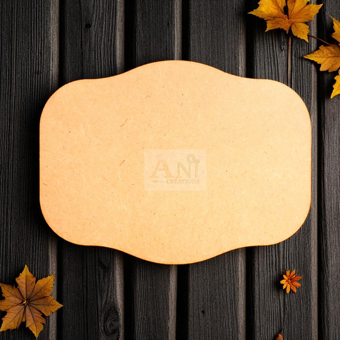 Name Plate Base 6 MDF Cutout