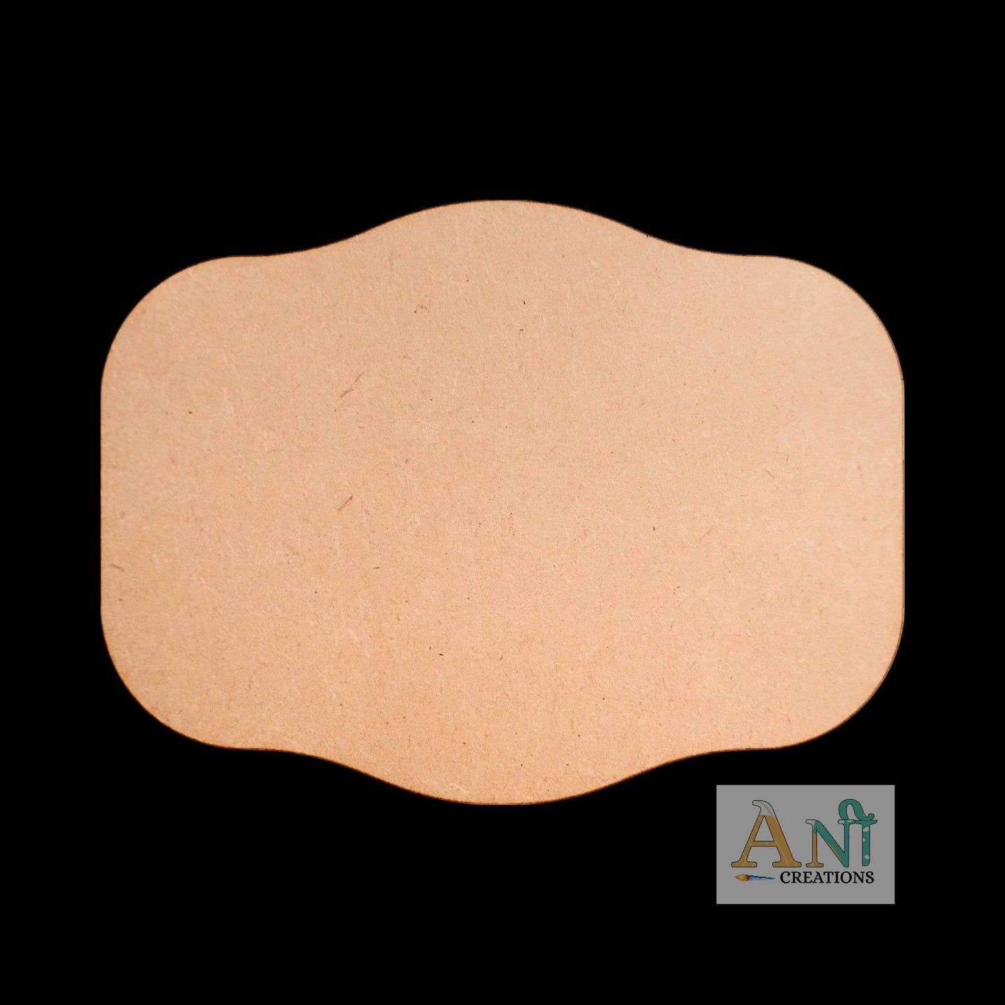 Name Plate Base 6 MDF Cutout