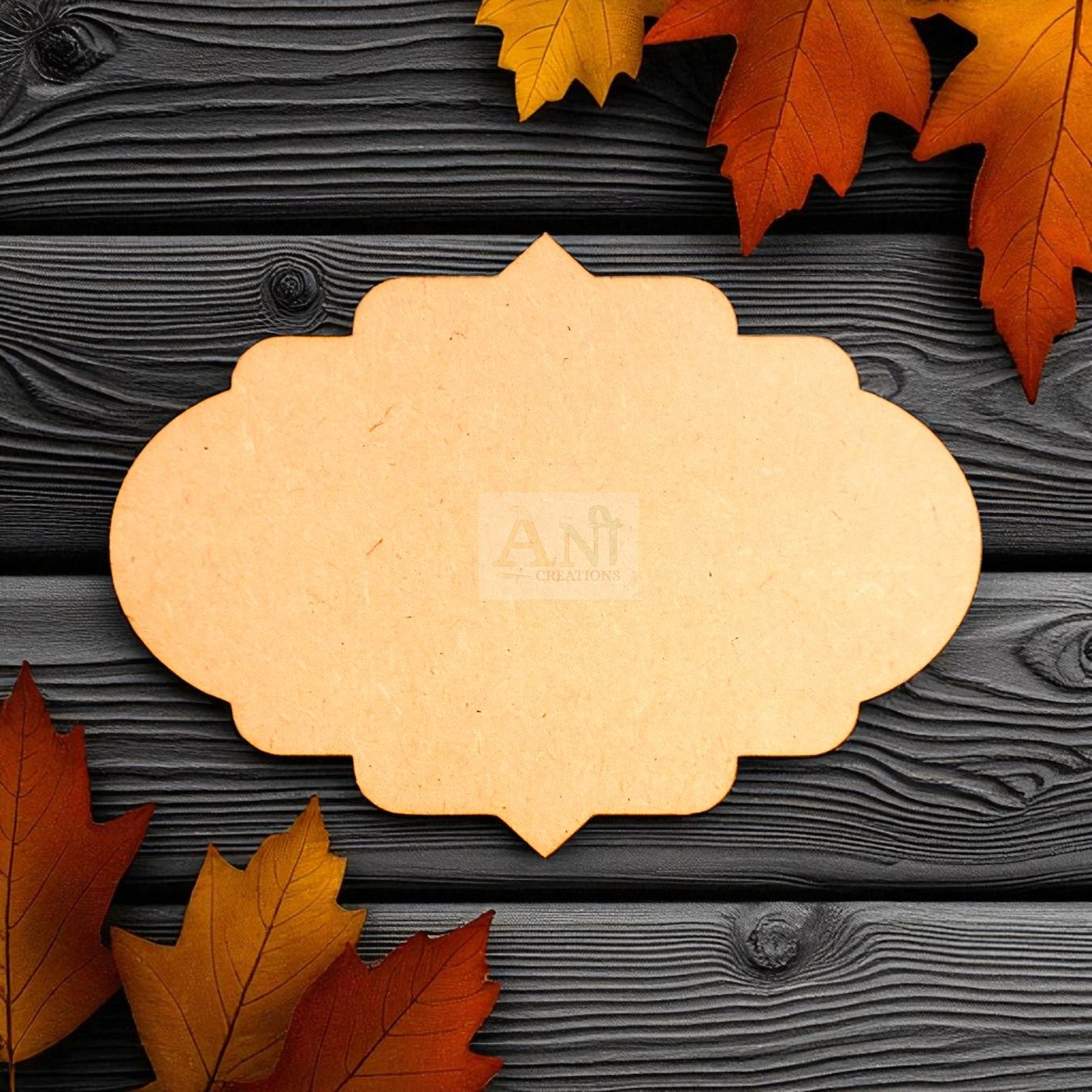 Name Plate Base 16 MDF Cutout