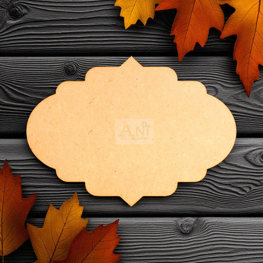 Name Plate Base 16 MDF Cutout